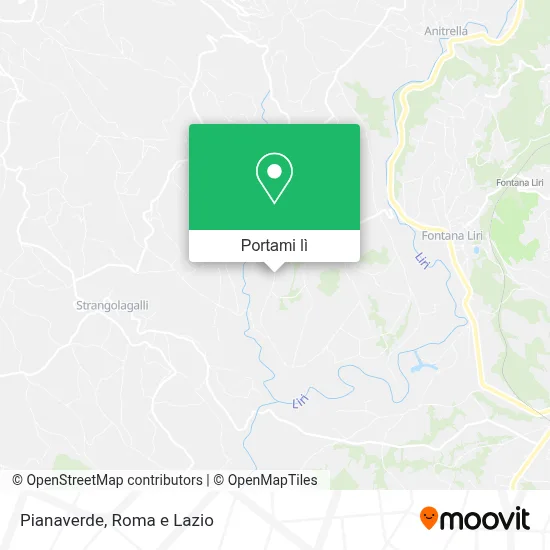 Mappa Pianaverde