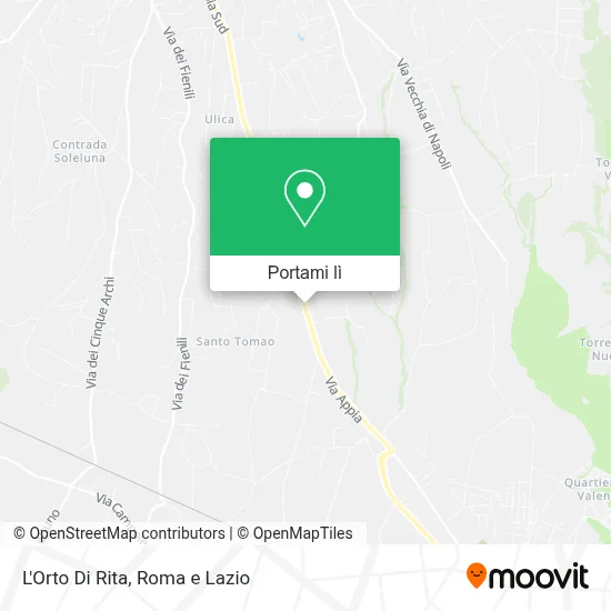 Mappa L'Orto Di Rita