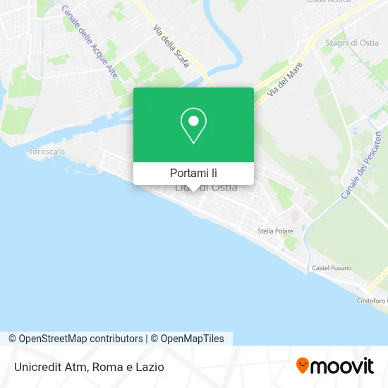 Mappa Unicredit Atm