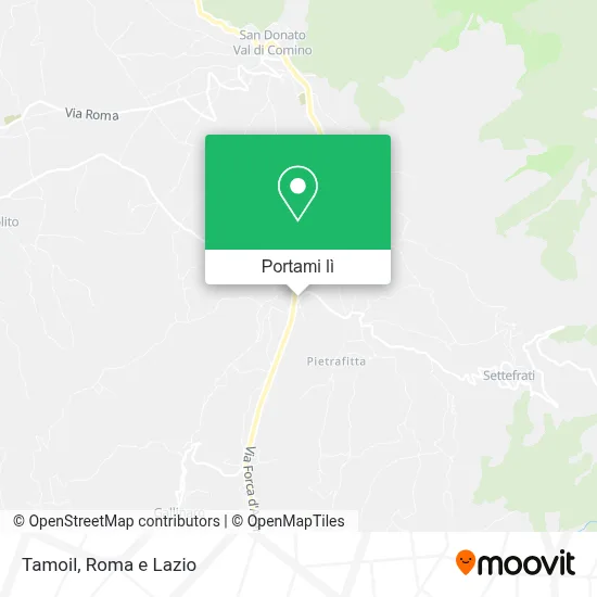 Mappa Tamoil