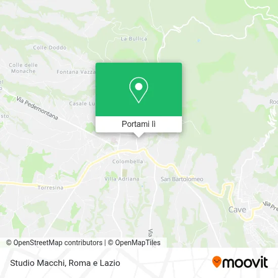Mappa Studio Macchi