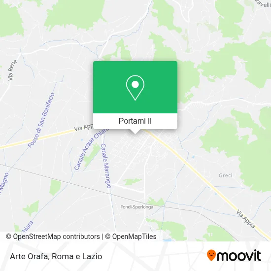 Mappa Arte Orafa