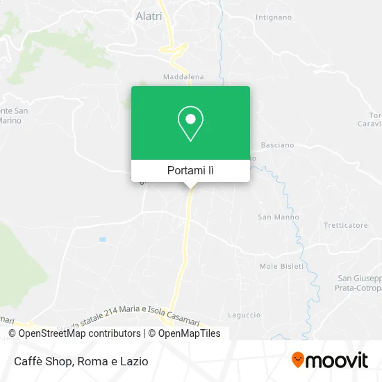 Mappa Caffè Shop