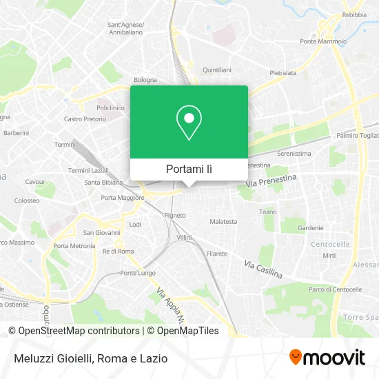 Mappa Meluzzi Gioielli