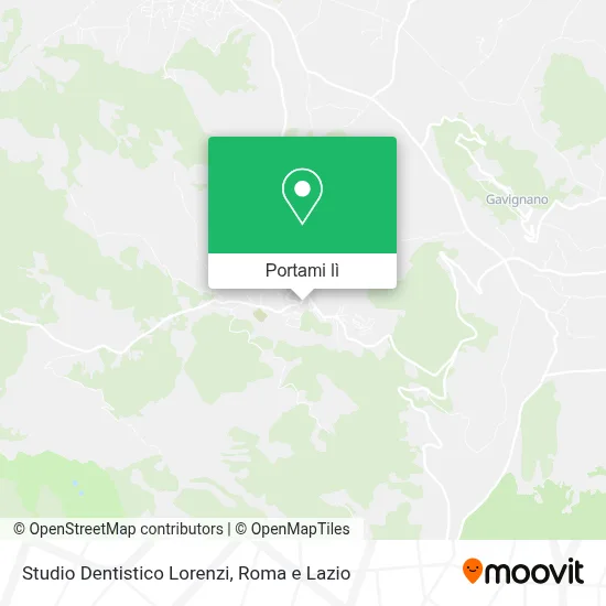 Mappa Studio Dentistico Lorenzi