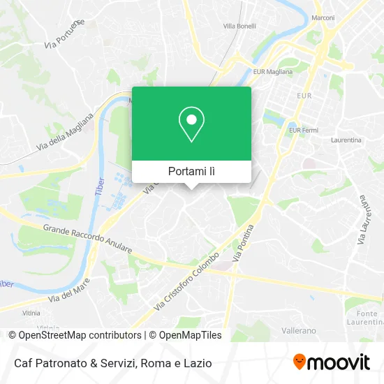 Mappa Caf Patronato & Servizi