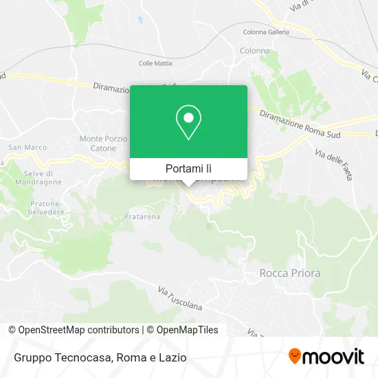 Mappa Gruppo Tecnocasa
