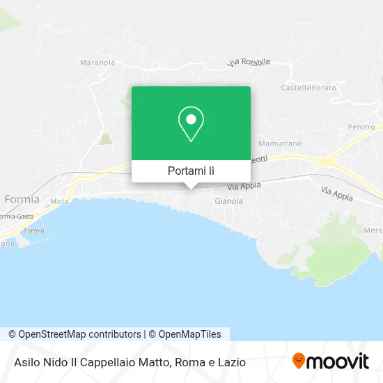 Mappa Asilo Nido Il Cappellaio Matto
