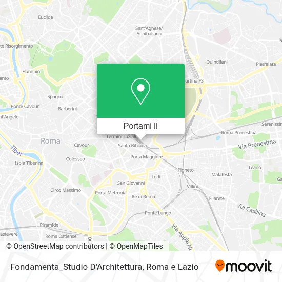 Mappa Fondamenta_Studio D'Architettura