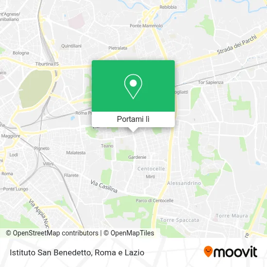 Mappa Istituto San Benedetto
