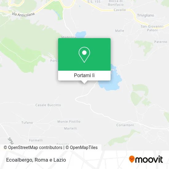 Mappa Ecoalbergo