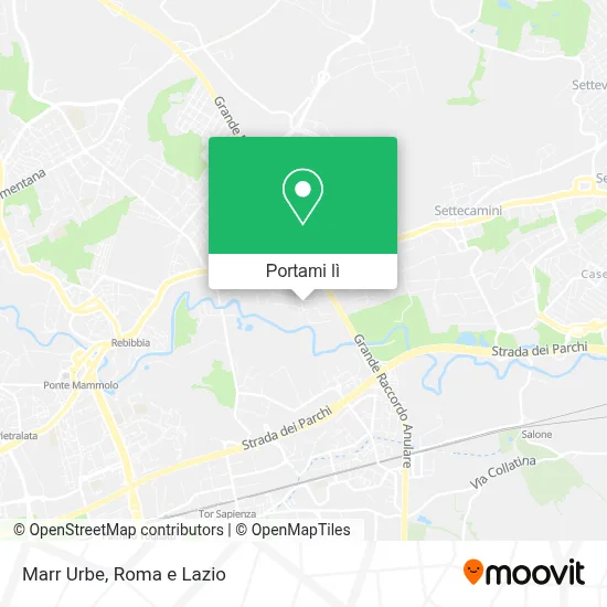 Mappa Marr Urbe