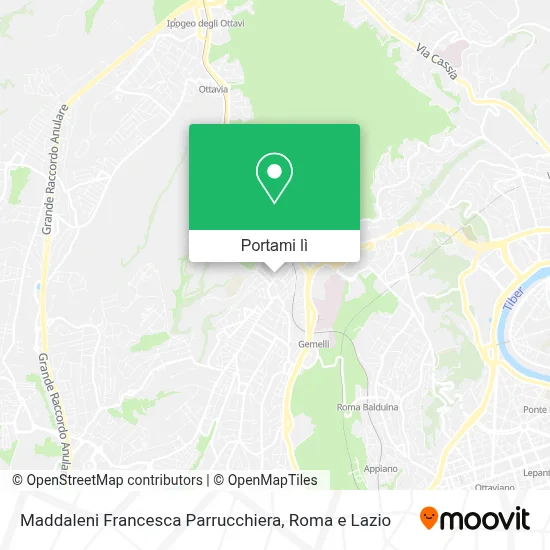 Mappa Maddaleni Francesca Parrucchiera
