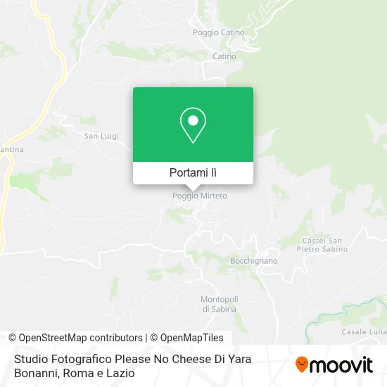 Mappa Studio Fotografico Please No Cheese Di Yara Bonanni