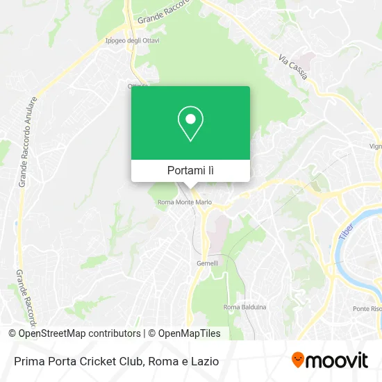 Mappa Prima Porta Cricket Club