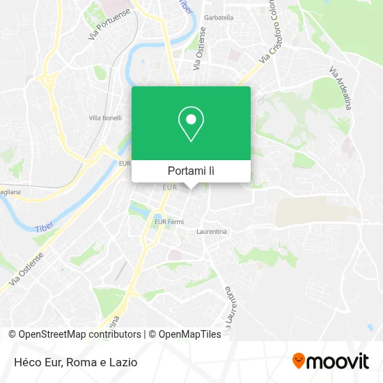 Mappa Héco Eur