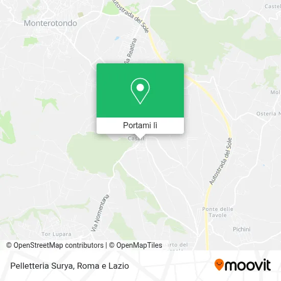 Mappa Pelletteria Surya