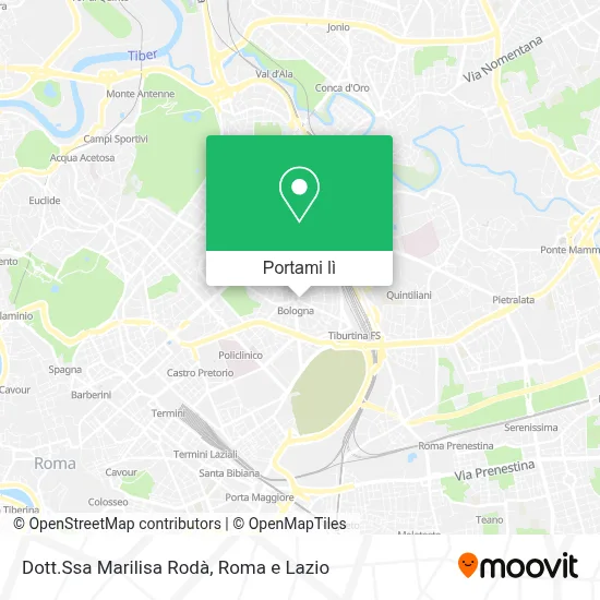 Mappa Dott.Ssa Marilisa Rodà