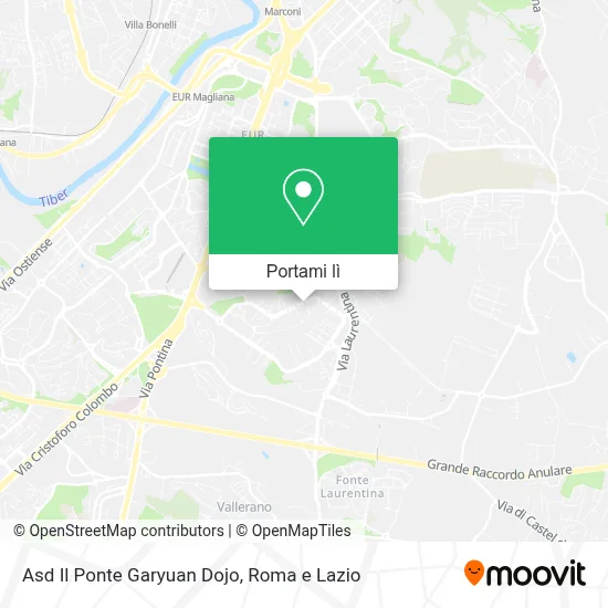 Mappa Asd Il Ponte Garyuan Dojo
