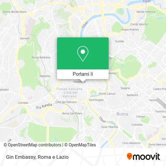 Mappa Gin Embassy