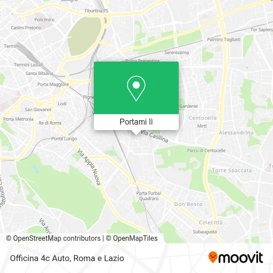 Mappa Officina 4c Auto
