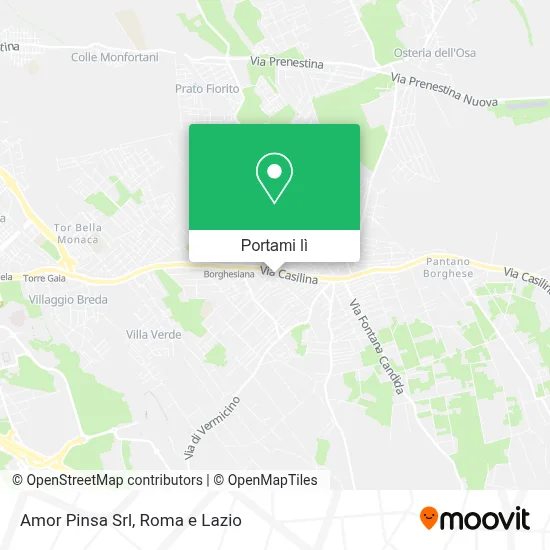Mappa Amor Pinsa Srl