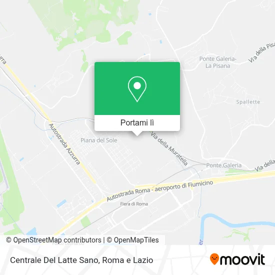 Mappa Centrale Del Latte Sano