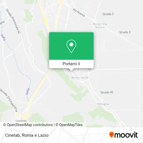 Mappa Cinelab