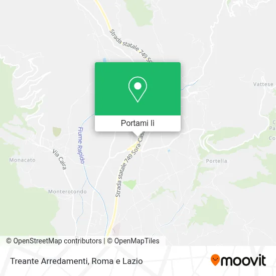 Mappa Treante Arredamenti