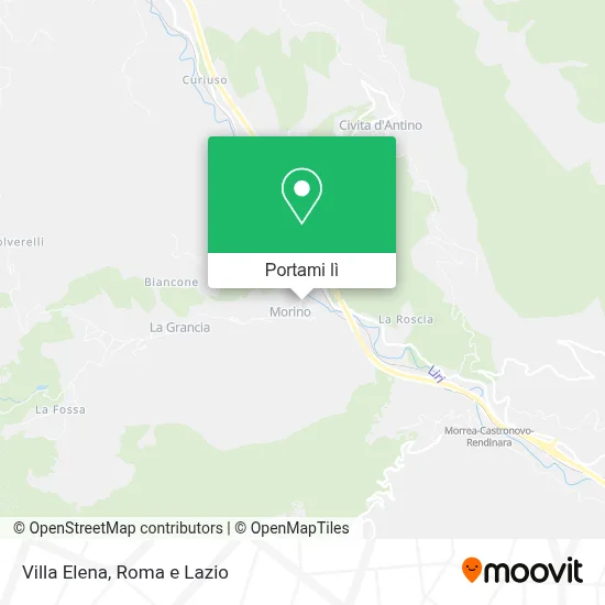 Mappa Villa Elena