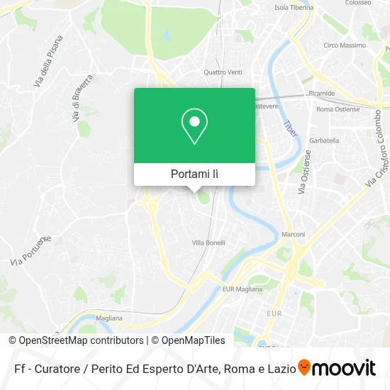 Mappa Ff - Curatore / Perito Ed Esperto D'Arte