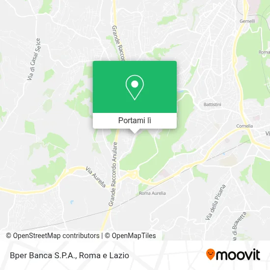 Mappa Bper Banca S.P.A.