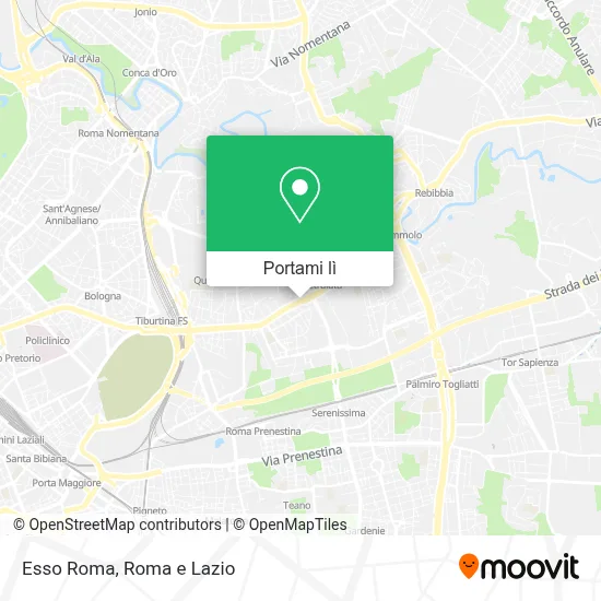 Mappa Esso Roma
