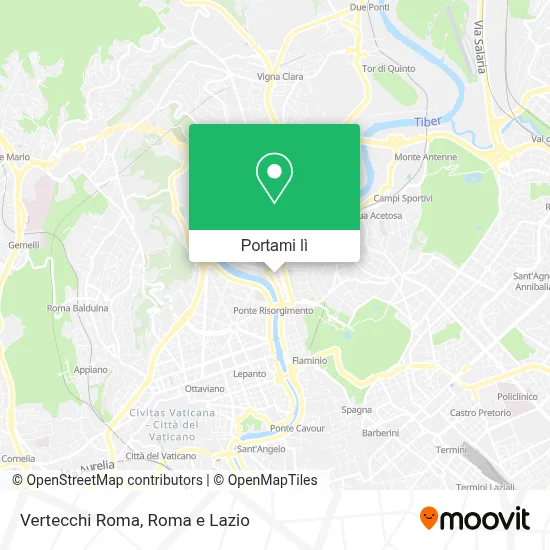 Mappa Vertecchi Roma