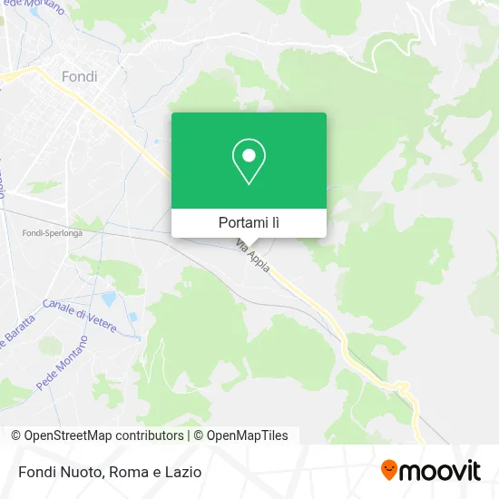 Mappa Fondi Nuoto