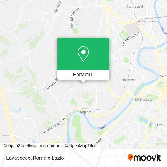 Mappa Lavasecco