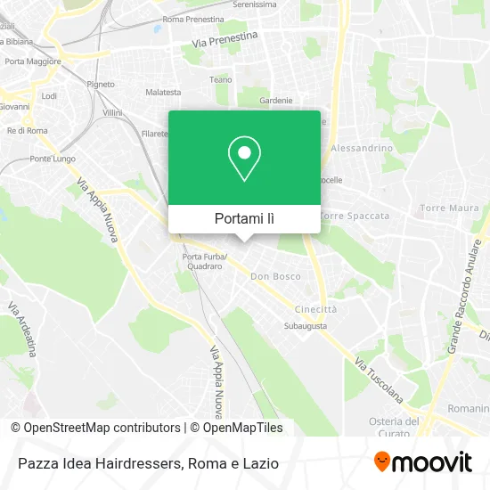 Mappa Pazza Idea Hairdressers
