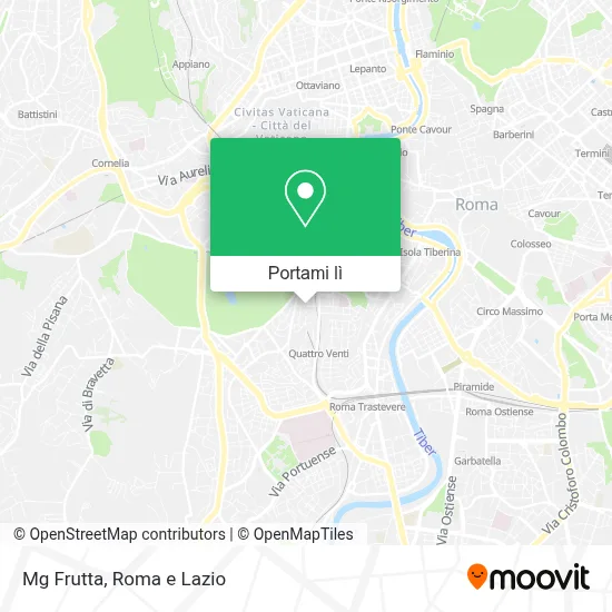 Mappa Mg Frutta