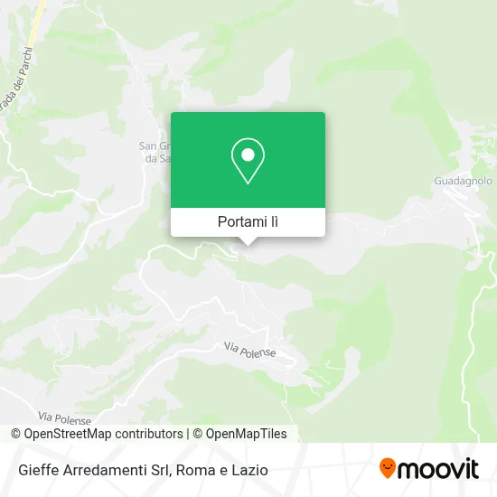 Mappa Gieffe Arredamenti Srl