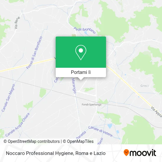 Mappa Noccaro Professional Hygiene