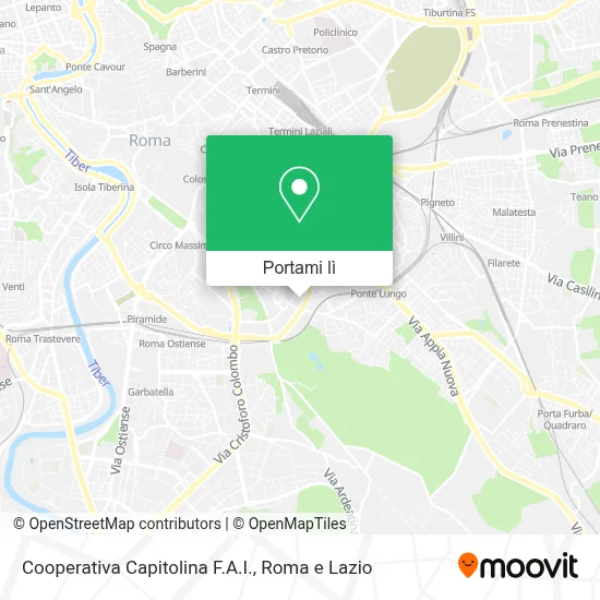 Mappa Cooperativa Capitolina F.A.I.