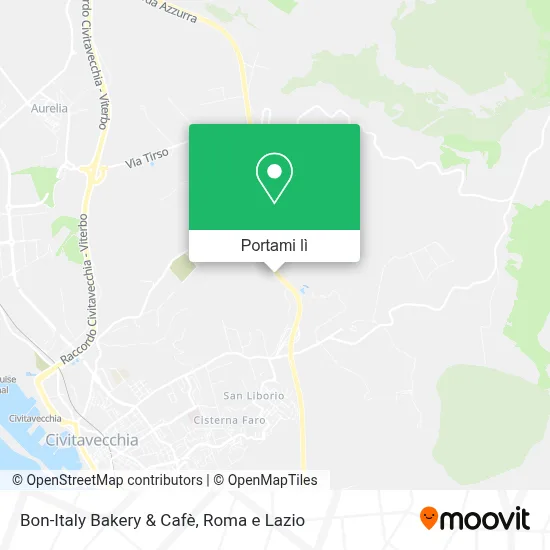 Mappa Bon-Italy Bakery & Cafè