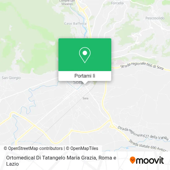 Mappa Ortomedical Di Tatangelo Maria Grazia