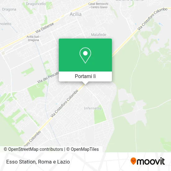 Mappa Esso Station