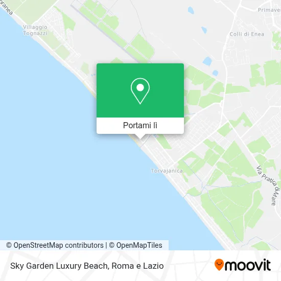 Mappa Sky Garden Luxury Beach
