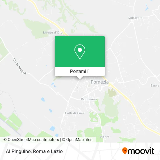 Mappa Al Pinguino