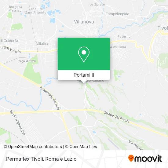 Mappa Permaflex Tivoli