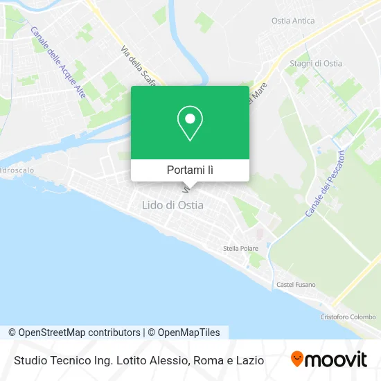 Mappa Studio Tecnico Ing. Lotito Alessio