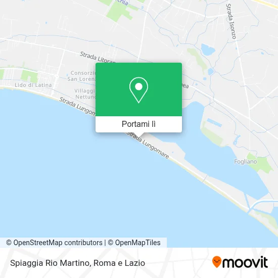 Mappa Spiaggia Rio Martino