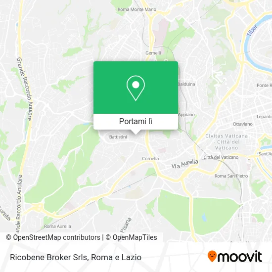 Mappa Ricobene Broker Srls